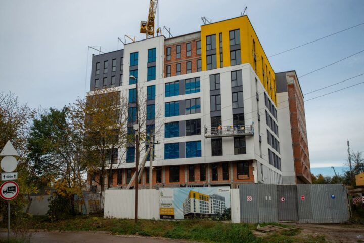 Звіт ЖК Весняний від БудТранс 2й фасад